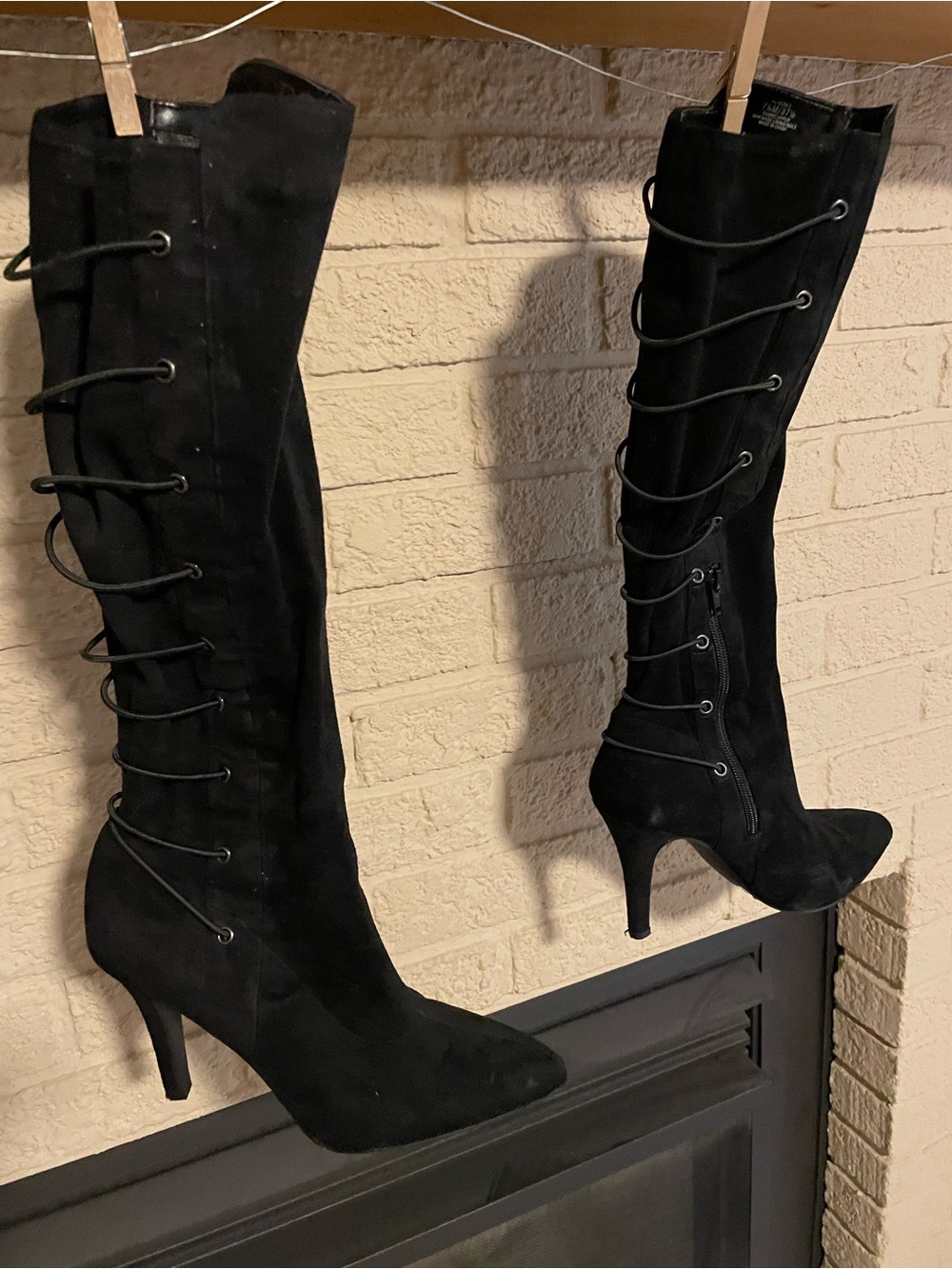 Black BCBG boots SZ 7.5